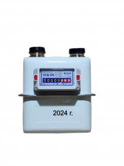 Счетчик газа СГД-G4ТК с термокорректором (вход газа левый, 110мм, резьба 1 1/4") г. Орёл 2024 год выпуска Псков